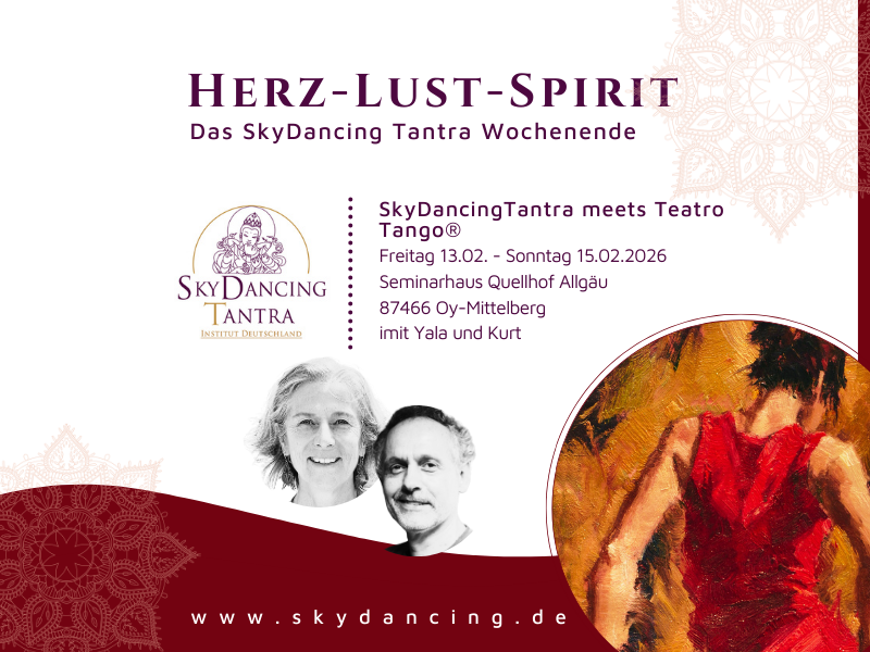 Lass Dich tanzen, berühren und berührt sein!